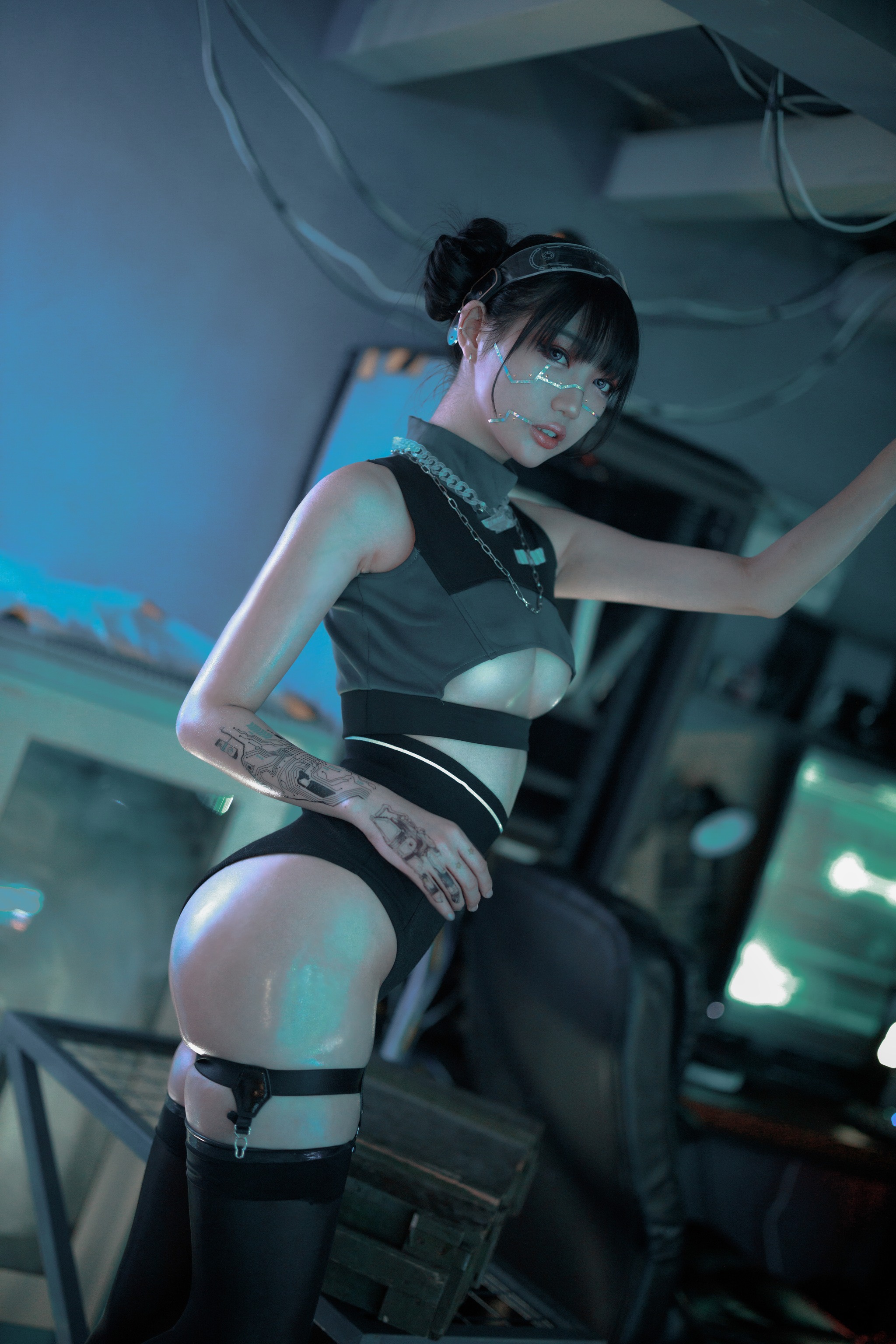 图片[1]-周叽是可爱兔兔 – NO.019 仿生人形 [39P]-XikXak